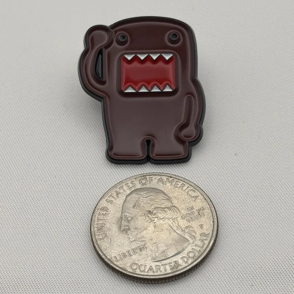 Domo Kun Japanese Mascot Cute Cartoon‎ Lapel Hat Pin